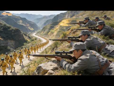 Eighth Route Army ambushes Japanese troops on the mountain, catching them completely off guard.