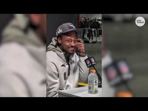 2026 Super Bowl Media Day: Stefon Diggs says he's hungry with Patriots after Bills, Vikings stints