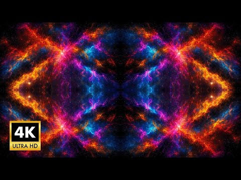 Cosmic Art 4K Screensaver | 2 Hours | No Sound (Cosmic Visuals #003)