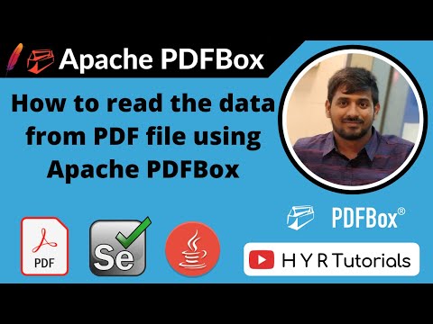 How to read the data from PDF file using Apache PDFBox | Selenium |