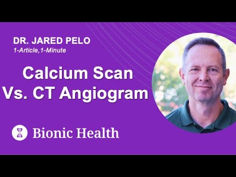 What is the Difference Between a Calcium Scan and a CT Angiogram