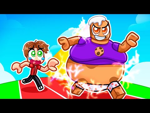 Gaining 985,351,784 POUNDS in Roblox Fat Race!