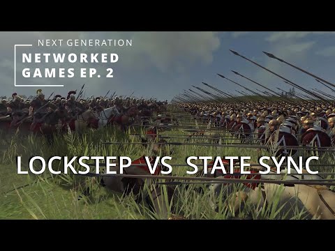 Networking Physics / Lockstep VS State sync (Next Gen Networked Games Episode 2)