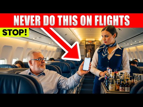 Flight Attendants Secretly Judge Passengers Who Do THIS (Especially Seniors)