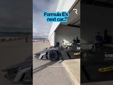 👀 Formula E's NEW car in action