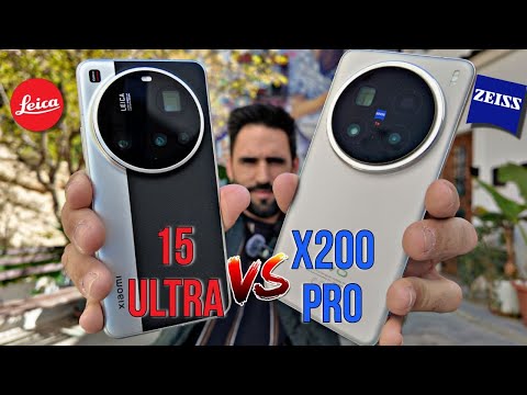 XIAOMI 15 ULTRA VS VIVO X200 PRO! THE 2 PHONES OF THE MOMENT IN COMPARISON! HOW DIFFICULT TO CHOO...