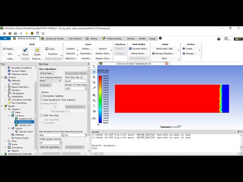 ANSYS Fluent UDF Coding | 2D Pipe Flow Numerical Analysis
