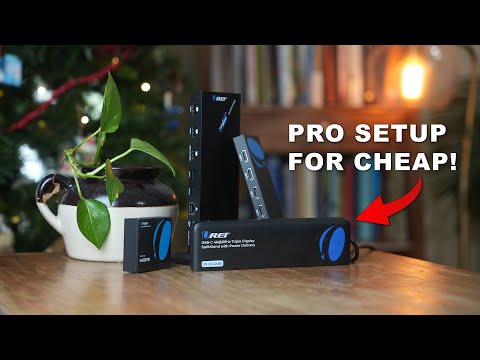 How to connect 3 monitors to 1 computer, it’s SO EASY!