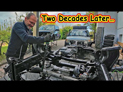 Rebuilding a 20-Year-Old Land Rover