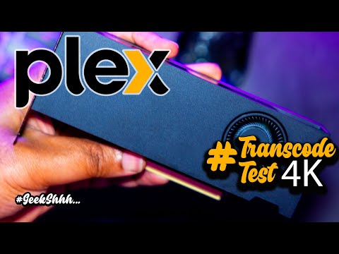 Nvidia A2000 #4K Plex Transcode Test!! #GeekShhh
