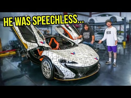 I Showed My Flooded $2,000,000 McLaren P1 To The Only Other Person Dumb Enough To Try To Rebuild It