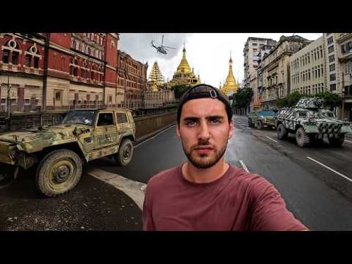 Solo Entry into War-Torn Myanmar 🇲🇲