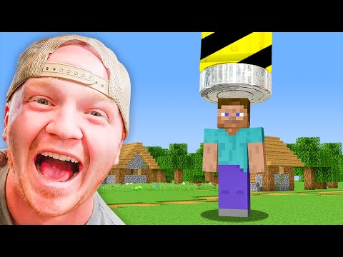 Minecraft, But Everything Gets Crushed