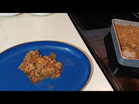 How we Bake 3 Ingredient Fruit Crumble