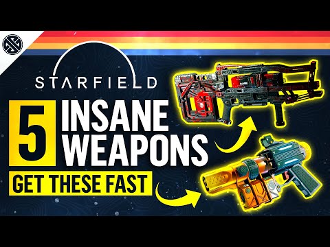 Starfield - 5 Insane Weapons You Can Get Early!