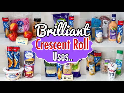 11 Easy Ways to Use Crescent Roll Dough | Sweet & Savory Recipes You’ll Love | Julia Pacheco