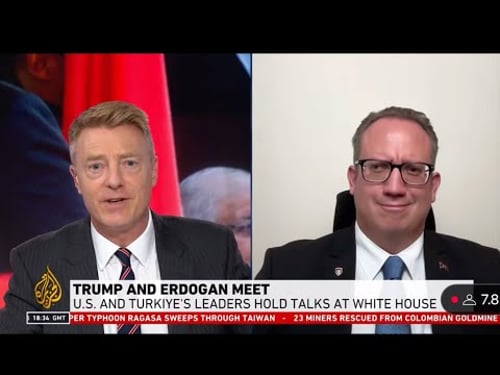 Erdoğan-Trump meeting at the White House & Türkiye-US Relations | Al Jazeera appearance