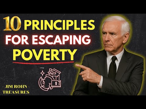 π― 10 Principles That Help You Escape Poverty When Vision Changes β Jim Rohn Motivation
