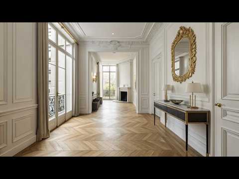 Turning a 50m² Box into a Haussmann Masterpiece: 2026 Luxury Apartment Tour