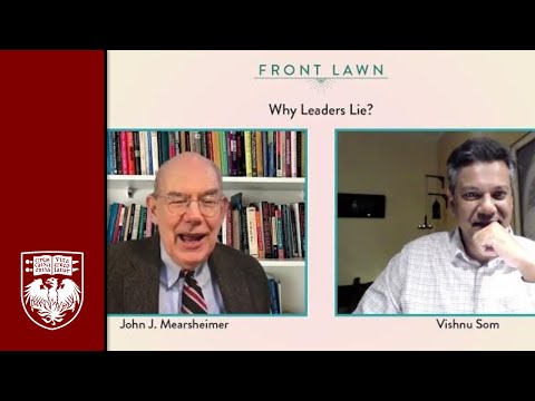 John Mearsheimer & Vishnu Som on "Why Leaders Lie": Jaipur Literature Festival 2021