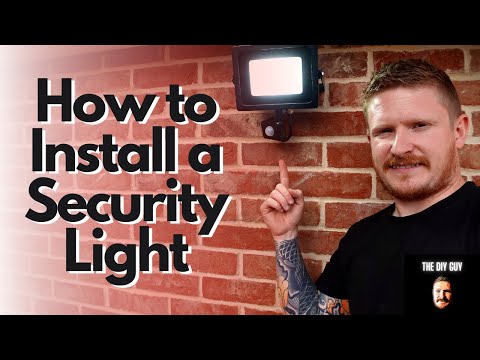 How to Install a Security Light the Easy Way