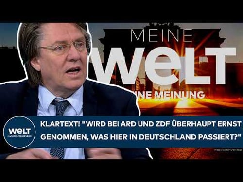 GERMANY: Plain speaking! "Are ARD and ZDF even taking what's happening here seriously?"