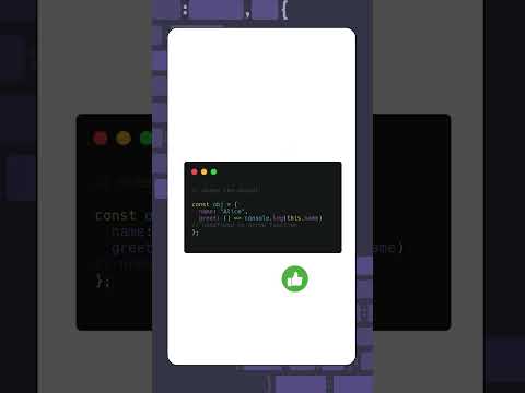 The "this" keyword can be tricky. Ania helps you sort out one of its quirks here.
