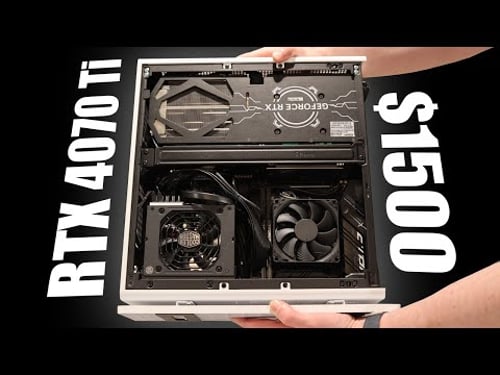 Building the Ultimate Mini PC with the Fractal Design Ridge!