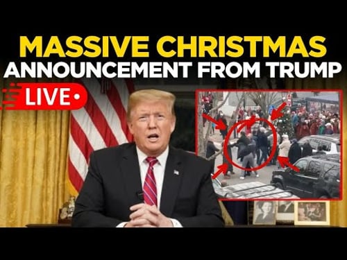 US NEWS LIVE | Trump Drops Shocking Christmas Announcement That Leaves Everyone Stunned | Trump