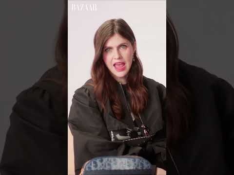 Alexandra Daddario shares her love of minimalist beauty | Bazaar UK