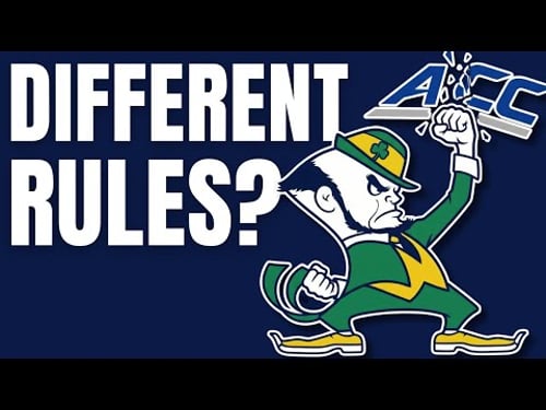 Notre Dame Gets Special Treatment - College Football Is Tired of It