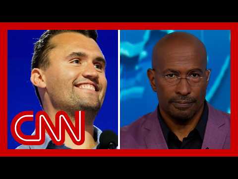 Van Jones shows the message Charlie Kirk sent him one day before he was killed