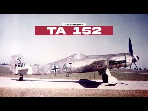 Focke-Wulf Ta 152 - High Altitude Interceptor