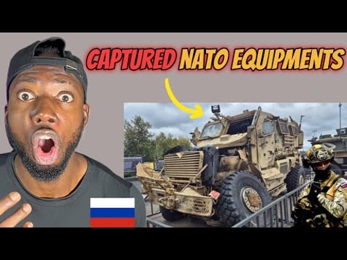 Captured NATO Equipment in the Centre of Moscow