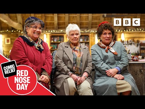 French & Saunders and Dame Judi Dench visit The Repair Shop ๐ฒ๐ Red Nose Day: Comic Relief 2022 ๐ด BBC