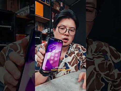 Apple, why you liddis? Bring back TouchID thanks. #iphone17promax #faceidfail #tech #andoridvsiphone