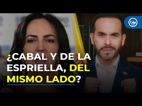 ¿Cabal y De la Espriella juntos? El guiño tras elección de Paloma Valencia en el Centro Democrático