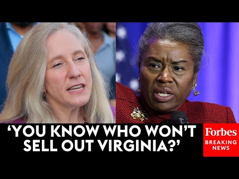 Winsome Earle-Sears Accuses Abigail Spanberger Of Having 'Sold Out Virginia For $150,000'