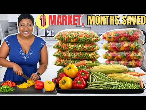 Never Ever Freeze Your Mixed Veggies Without Doing This! I Don't Buy It Anymore.