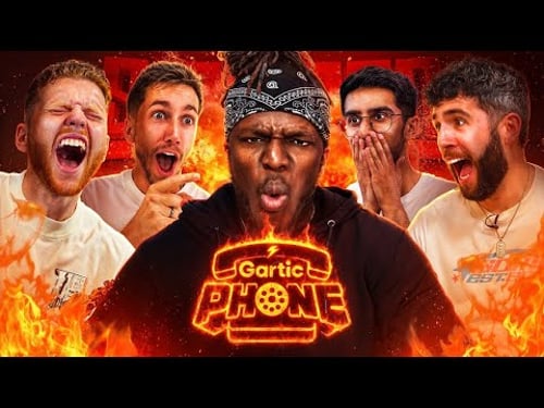 1 HOUR OF SIDEMEN GARTIC PHONE!