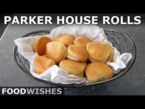 Parker House Rolls - Classic American Dinner Rolls - Food Wishes