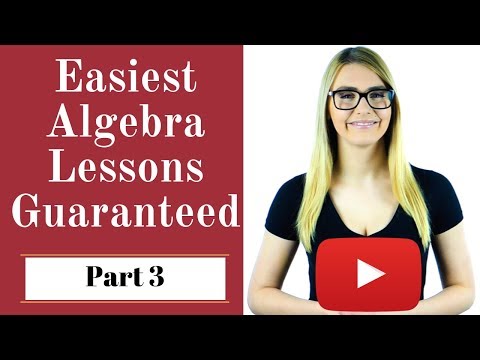 Algebra - Basic Algebra Lesson for beginners/dummies (P3) - Master Exponent in Algebra and More