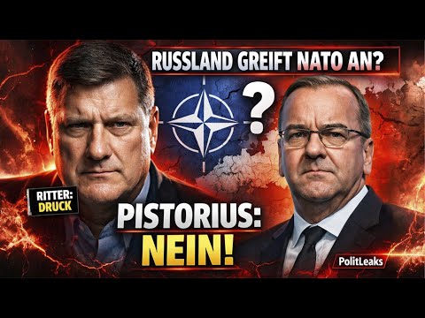 Russland greift NATO an? Pistorius sagt nein – Ritter erklärt den Druck