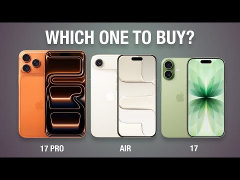 iPhone 17 vs iPhone Air vs iPhone 17 Pro - Which One Should You Buy?