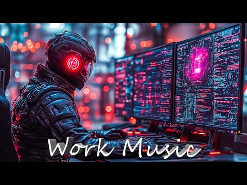 Electronic Music for Work - Deep futuristic garage mix for Focus and Concentration