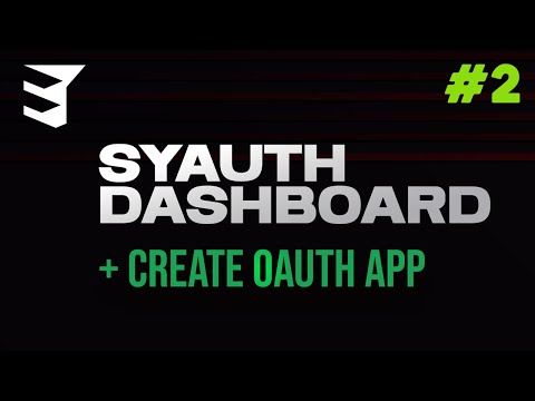 SyAuth Dashboard Tutorial: Create Your First Workspace & OAuth Client (Next.js)