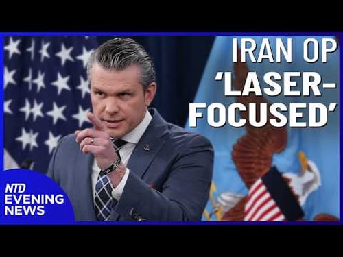 Pentagon: Epic Fury Not A Forever War; Airport Delays Amid DHS Shutdown | NTD Evening News (Mar. 19)