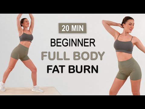 20 MIN Standing Fat Burning Full Body Workout for Total Beginners | No Jumping | No Repeat