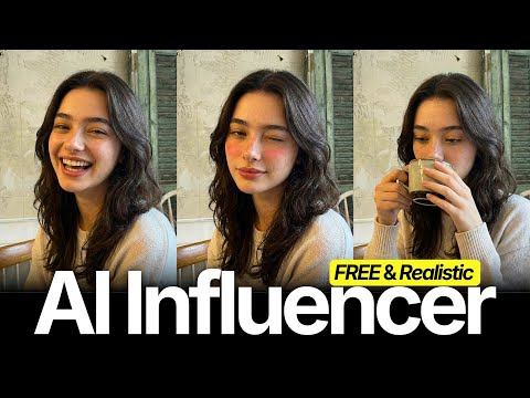How to Create AI Influencer For FREE ! Hyper Realistic AI Influencer