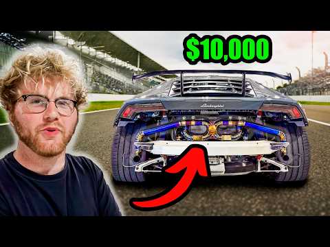 I MADE MY LAMBORGHINI SOUND LIKE A FORMULA ONE CAR! *IS THIS LEGAL?!*
